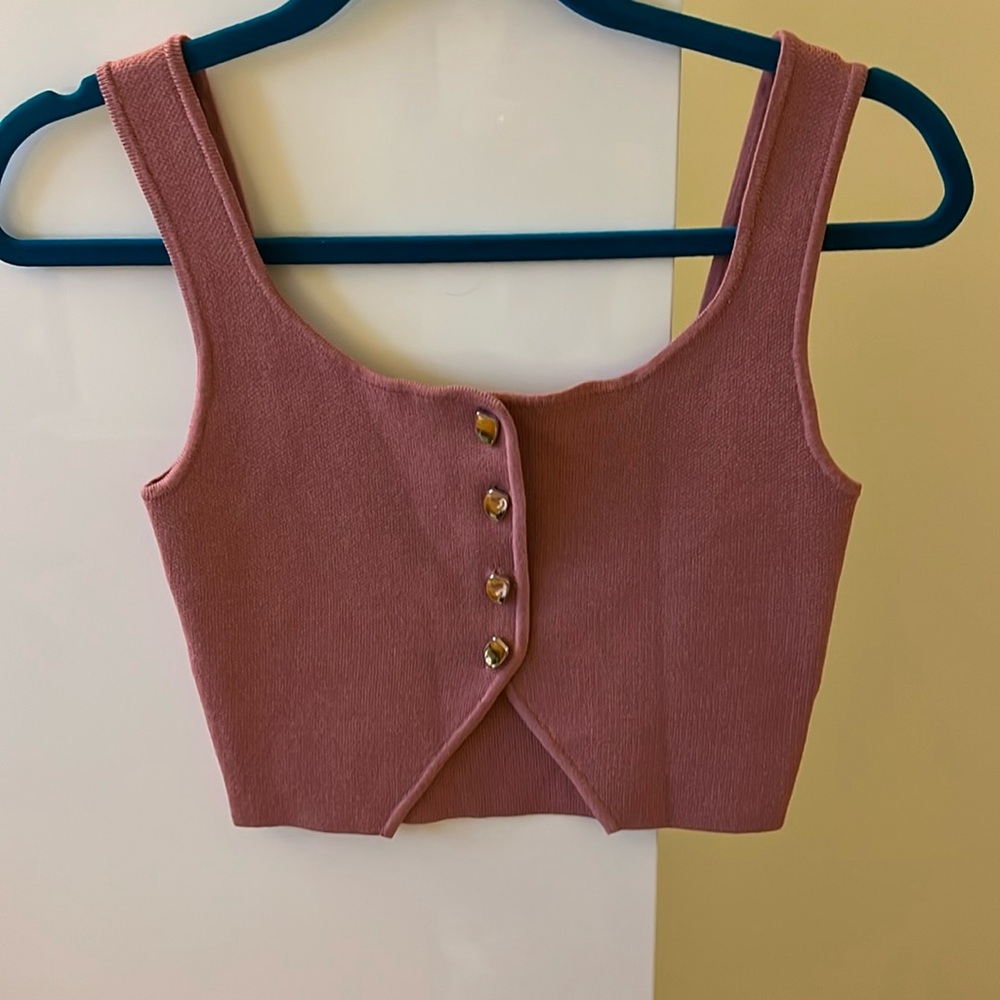 Zara XS Blush sweater top